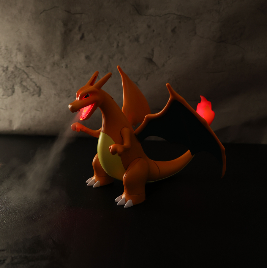 Charizard Electric Sound Mist Spraying Figure – Taka Finds